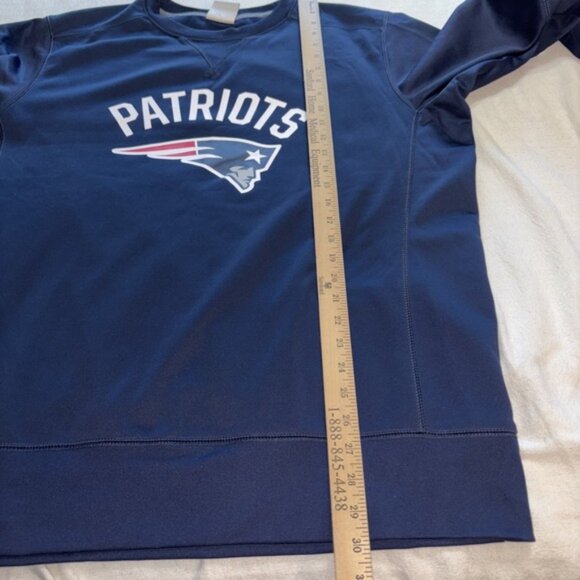 NFL New England Patriots Nike  Therma-Fit  2pc Sweatshirt Joggers Men's SzL EUC - Picture 4 of 12